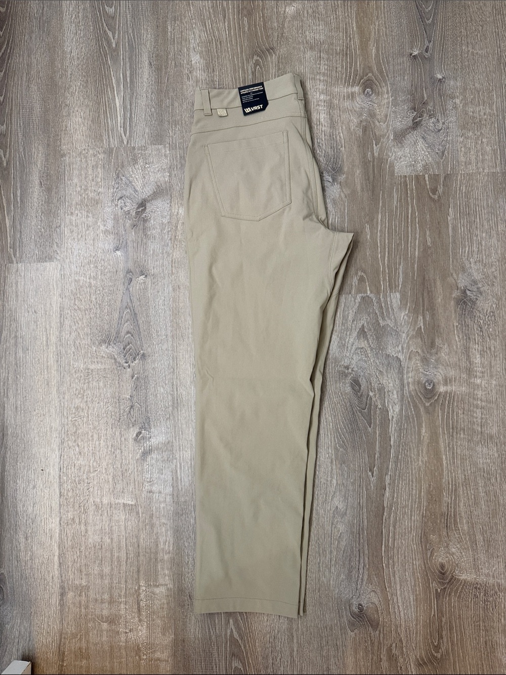 Stretch Slim Chino Pants in Light Khaki
